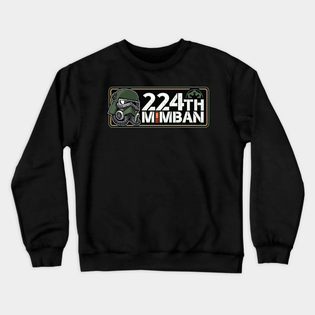 224th Mimban Cog Crewneck Sweatshirt by Mudtrooper.co.uk